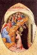 Pietro, Nicolo di Scenes from the Legend of Saint Augustine: oil on canvas